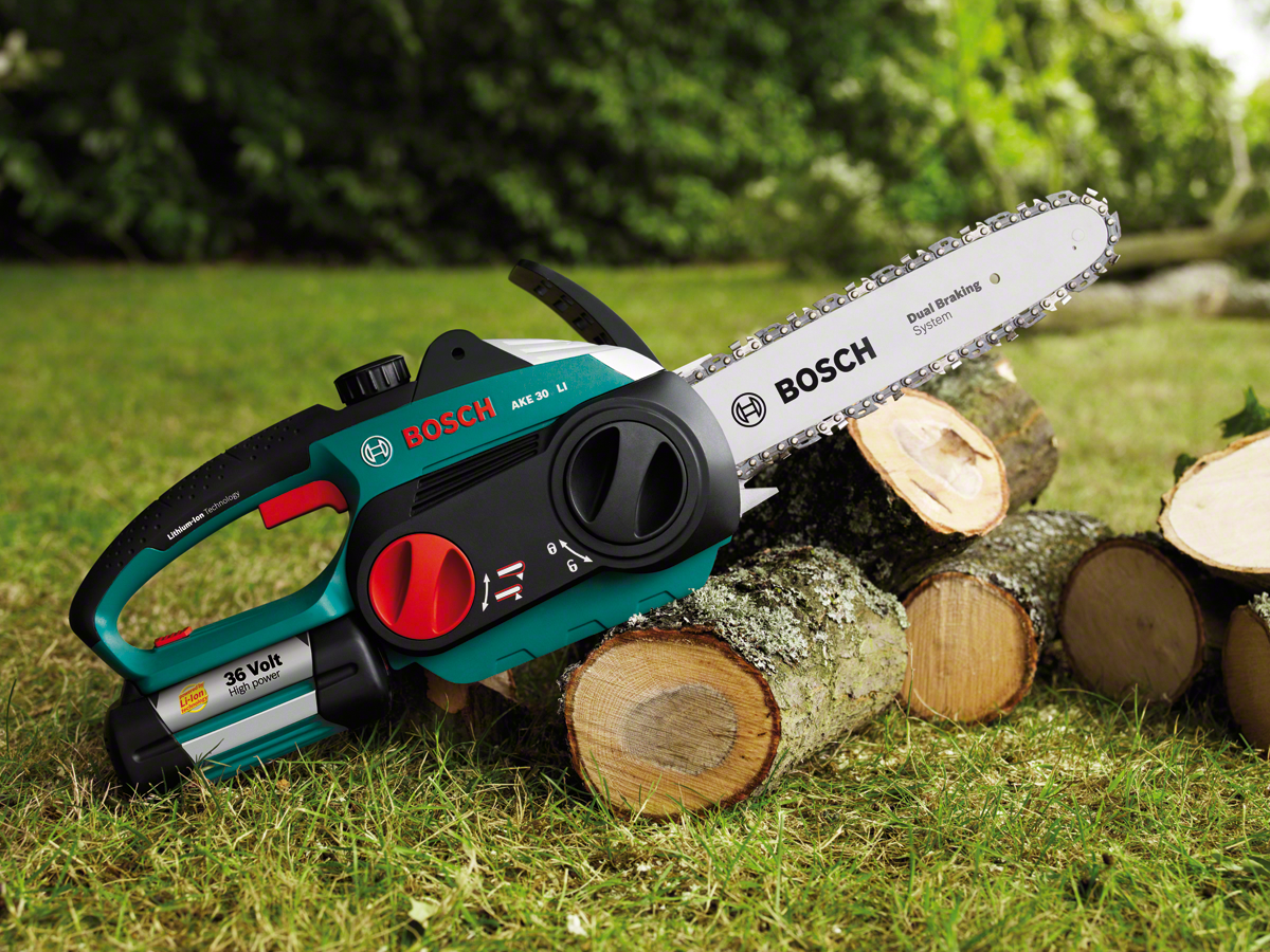 Buy Bosch Ake 30 Li Cordless Chainsaw Without Battery