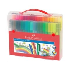 Faber-Castell - ​Connector Filzstift- Set Koffer, 92-teilig (155579)