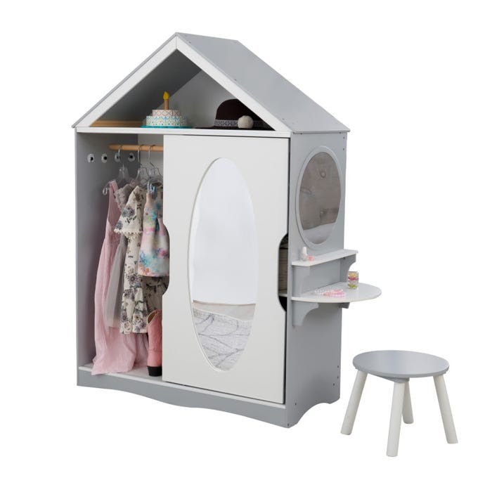 Kjop Kidkraft Dress Up Armoire And Vanity 13040