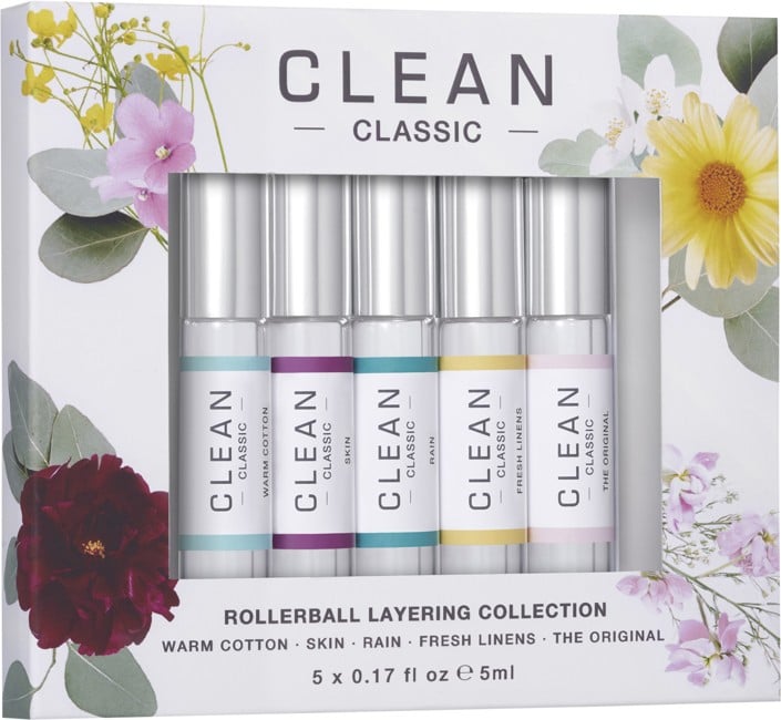 Clean - Rollerball Layering Collection 5x 5ml - Gavesæt