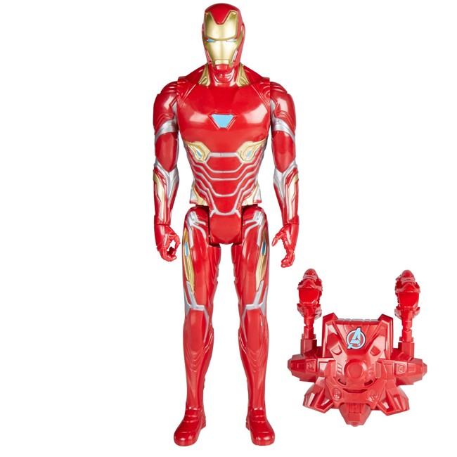 Avengers - 30 cm Titan Hero Figur - Power Pack - Iron Man (E0606)