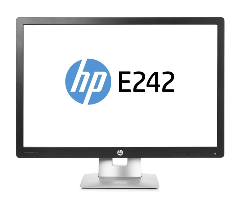 HP EliteDisplay E242 24\ Full HD IPS Matt Black,Silver computer..."