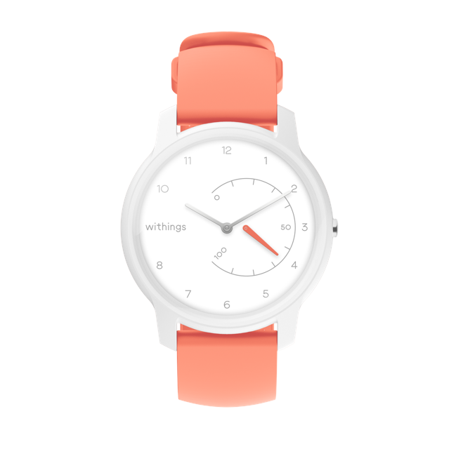 Withings  - Move​ - White/Coral