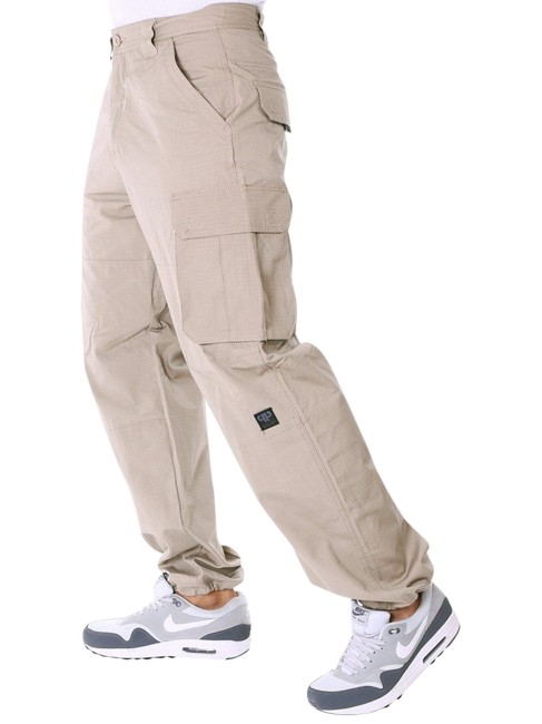 PellePelle Basic Cargo Pants Khaki