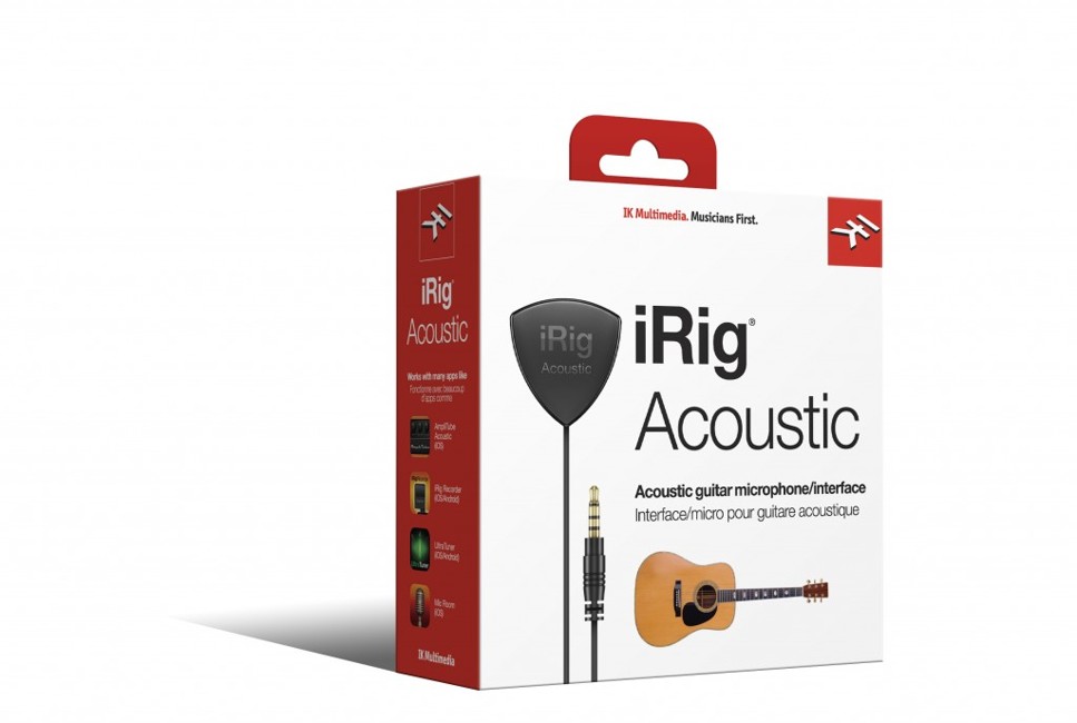 IK Multimedia - iRig Acoustic - Mikrofon/Lydkort Til Akustisk Guitar