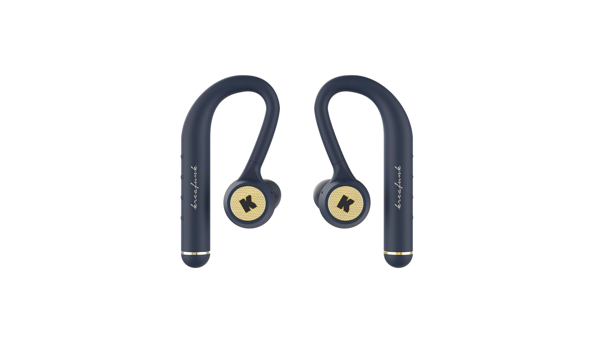 Køb KreaFunk - bGEM Bluetooth Høretelefoner Blå/Guld