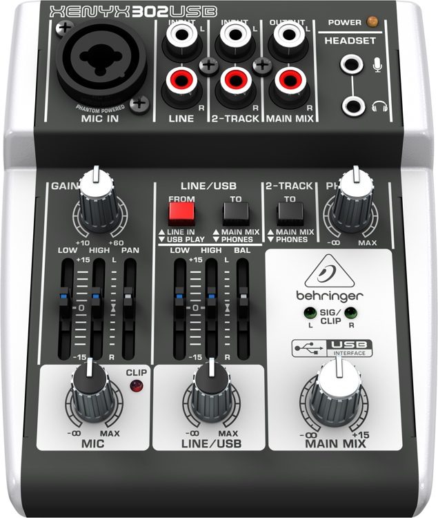 behringer xenyx 302usb drivers download