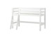 Hoppekids - ECO Luxury Medium High Bed 70x160 cm, Sloping Ladder, White thumbnail-1