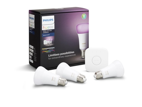 Kaufe Philips Hue - E27 White & Color Ambiance - Starter-Set