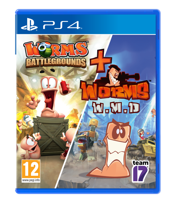 Worms Battlegrounds + Worms WMD Double Pack