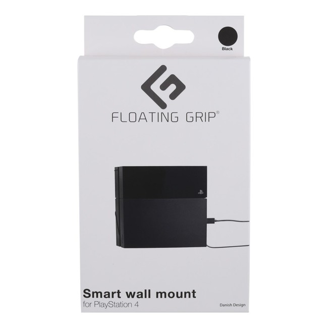 Floating Grip Playstation 4 Wall Mount (Black)