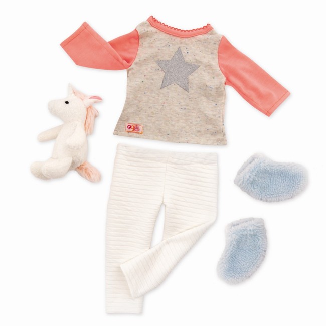 Our Generation - Dolls Clothing - Unicorn Wishes Pyjamas Outfit (730311)