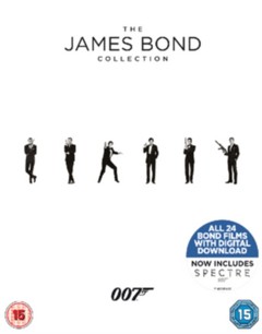 James Bond - Collection Box Incl. Spectre (24 disc) (Blu-Ray)