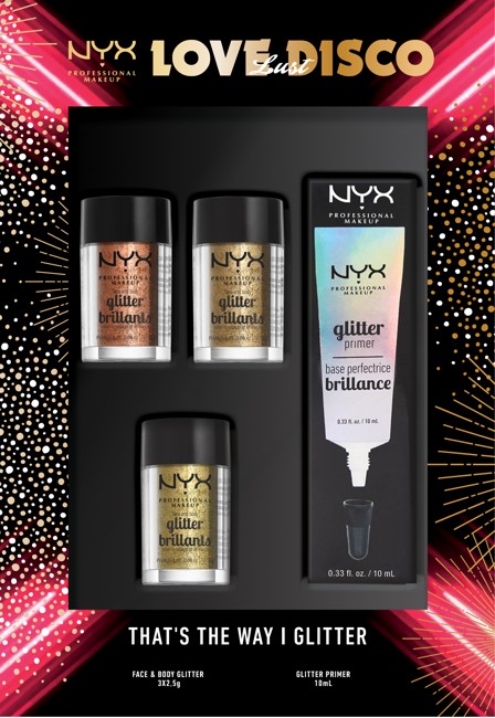 NYX Professional Makeup - Glitter Set - Lust