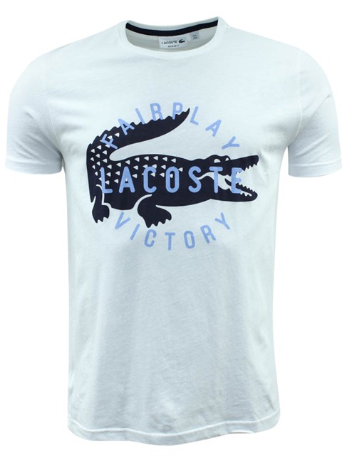 Lacoste 'Tee-Shirt' T-shirt - Hvid