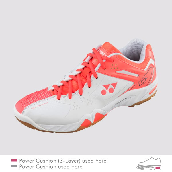 yonex power cushion quattro fit