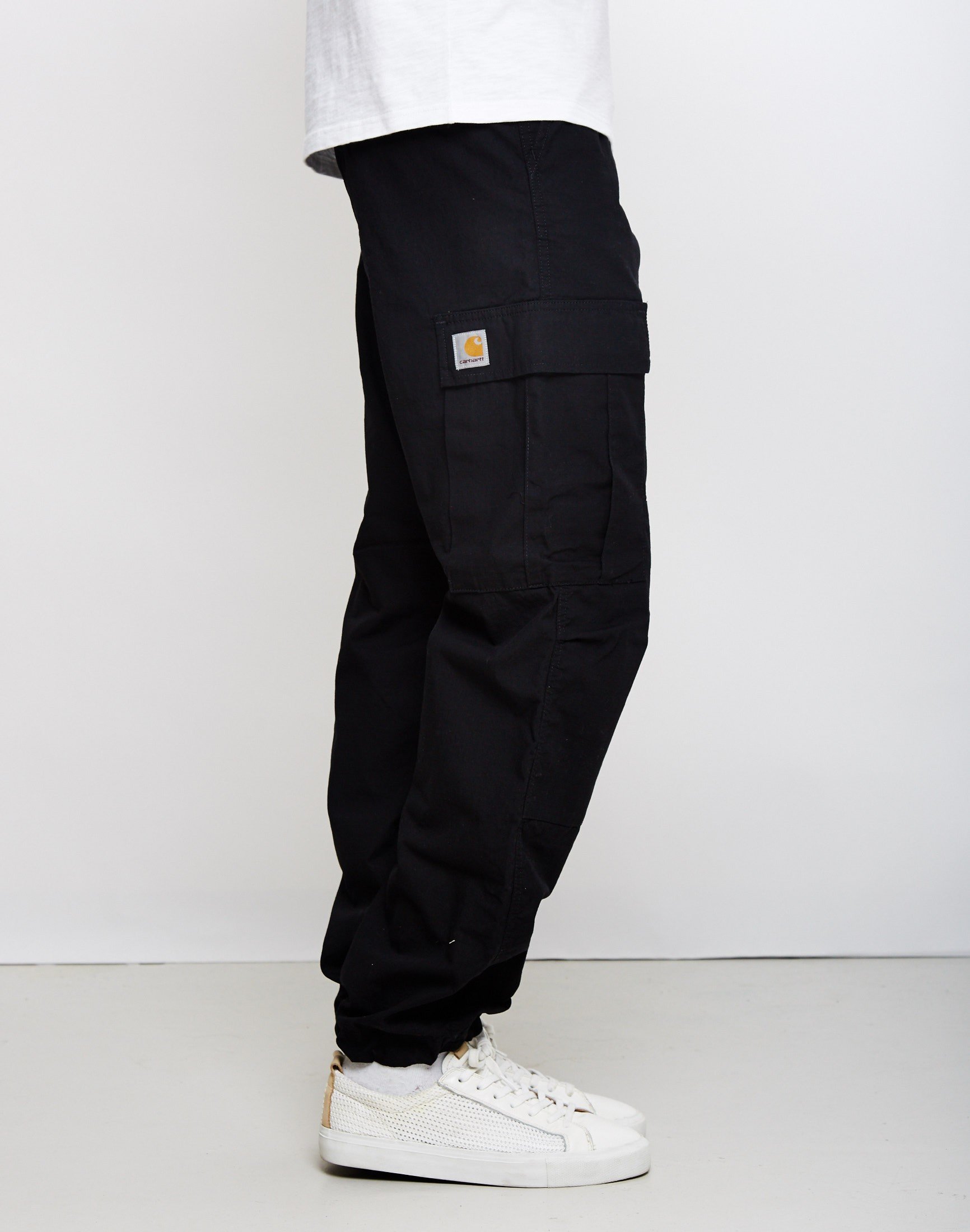 Køb Carhartt WIP Regular Cargo Pant Black