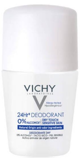 Vichy - Deodorant 24 Hour Aluminium Salt-Free Roll-on 50 ml