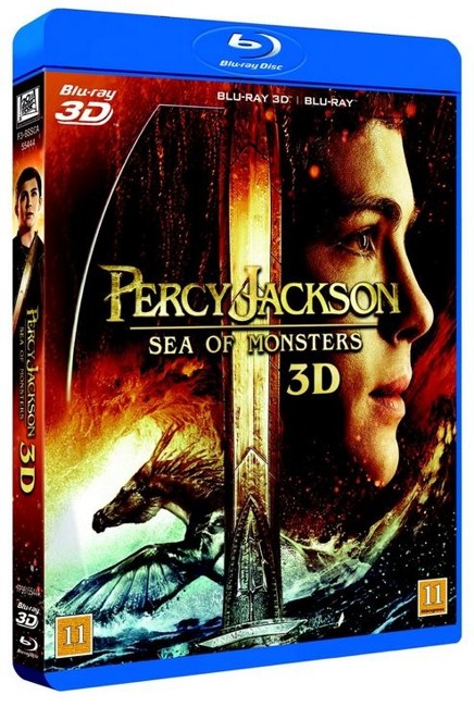 Percy Jackson & Uhyrernes Hav (3D Blu-Ray)