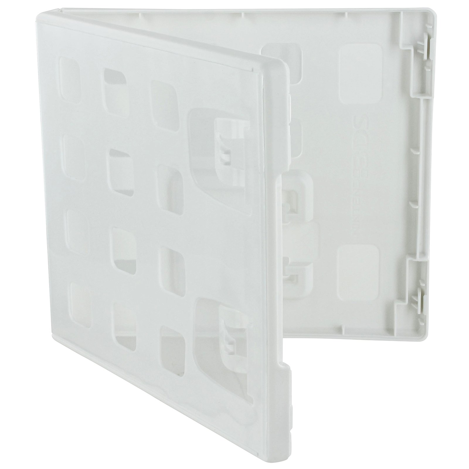 Køb Official replacement Nintendo 3DS retail game cartridge case 2 pack white
