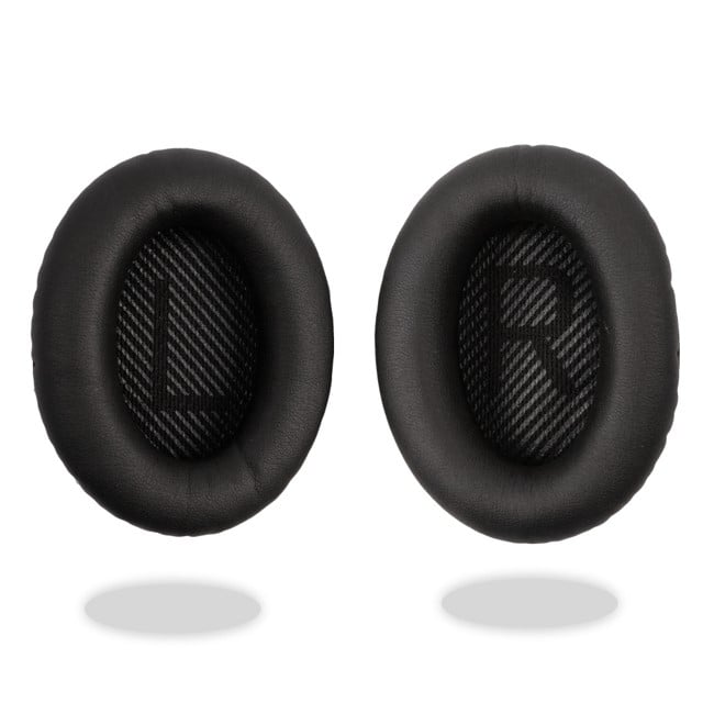 REYTID Replacement Ear Pads Kit for Bose QuietComfort 35 Headphones Black Cushions