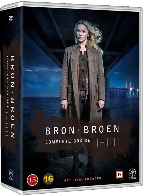 Broen - Sæson 1-4 - DVD
