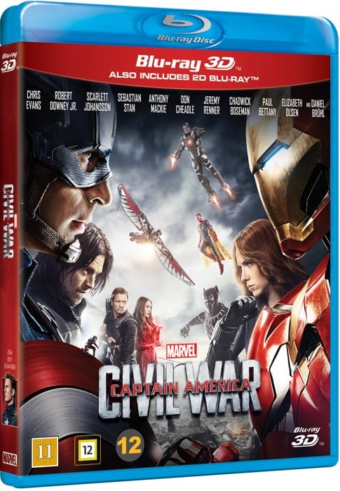 Captain America: Civil war (3D Blu-Ray)