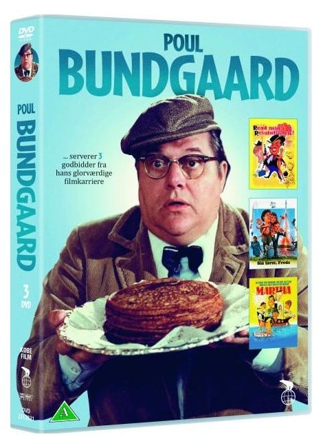 Poul Bundgaard DVD boks - Indeholder følgende film - Martha - Slå Først Frede - Rend Mig I Revolutionen