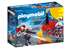 Playmobil - Firefighters with Water Pump (9468)