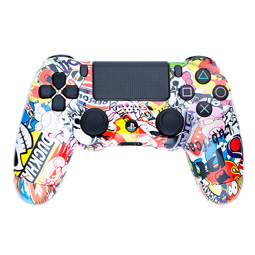 Køb Playstation 4 Controller - Sticker Bomb