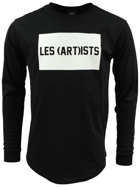 Les Artists 'ML Box Logo' T-shirt - Sort