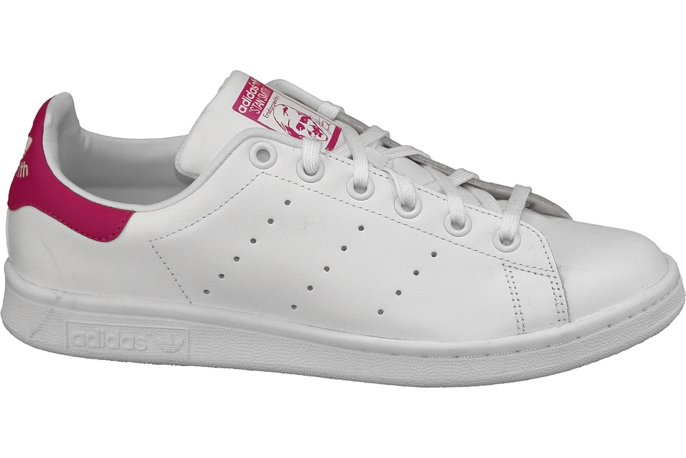 Buy Adidas Stan Smith J B32703, Kids, White, sports shoes