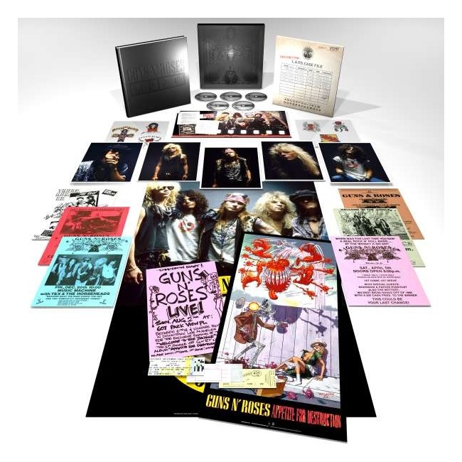 Guns N' Roses - Appetite For Destruction Locked N' Loaded - Limited Super Deluxe Edition - 4CD + Blu-Ray