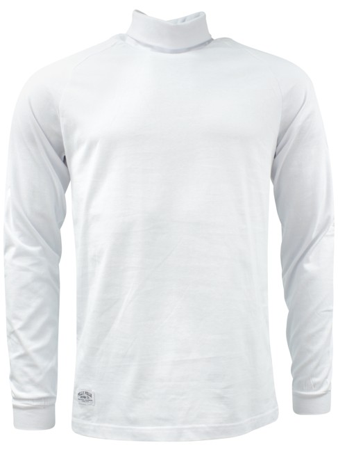 Pelle Pelle 'Core Mockneck' T-shirt - Hvid