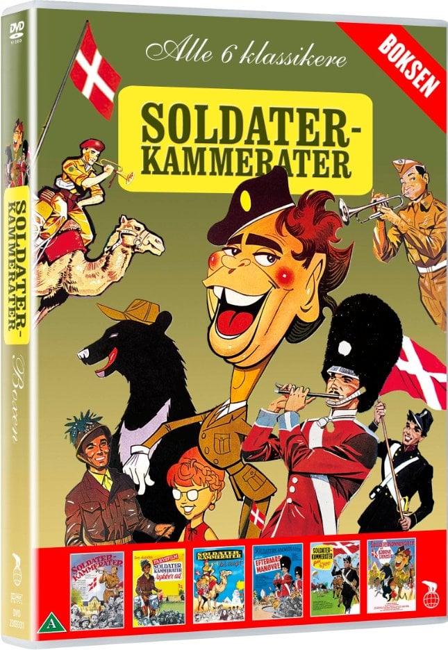 Soldaterkammerater boksen - DVD - Filmer og TV-serier