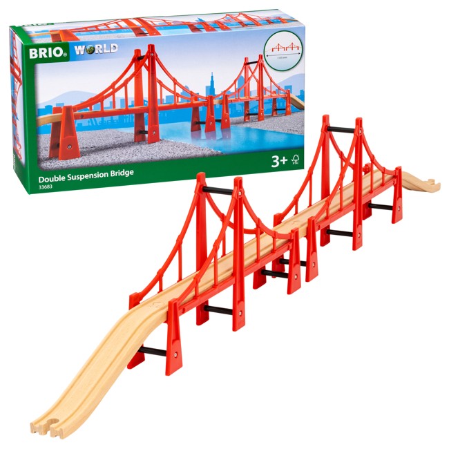 BRIO - Double Suspension Bridge (33683)