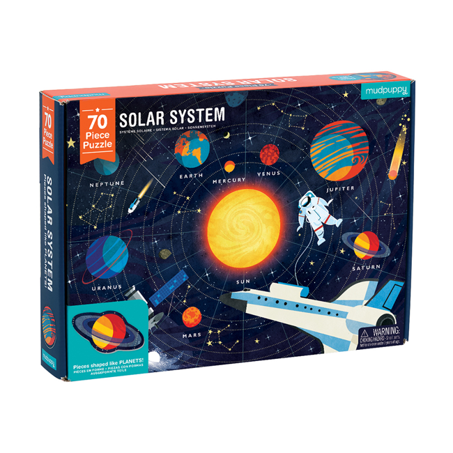 Mudpuppy - Solar System Puzzle, 70 pices