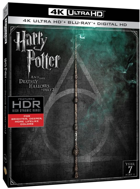 Harry Potter 7 - Og Dødsregalierne - Del 2 / The Deathly Hallows - Part 2 (4K Blu-Ray)