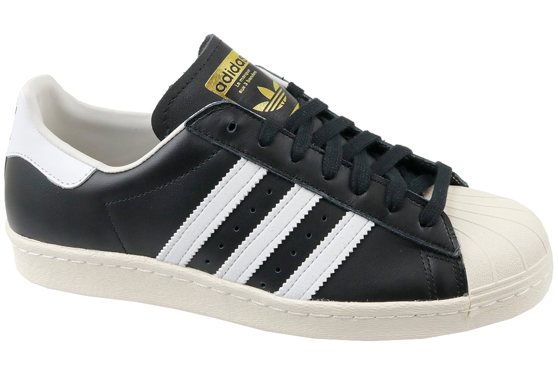 Buy Adidas Superstar 80S G61069, Mens, Black, sneakers