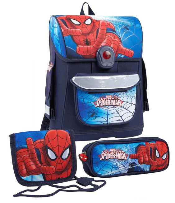 Spider-Man Schoolbag Set 3 in 1 Taske Rygsæk