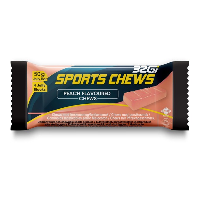32Gi Sports Chews Peach 50G x 12