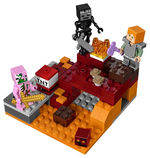 Buy LEGO Minecraft - The Nether Fight (21139)