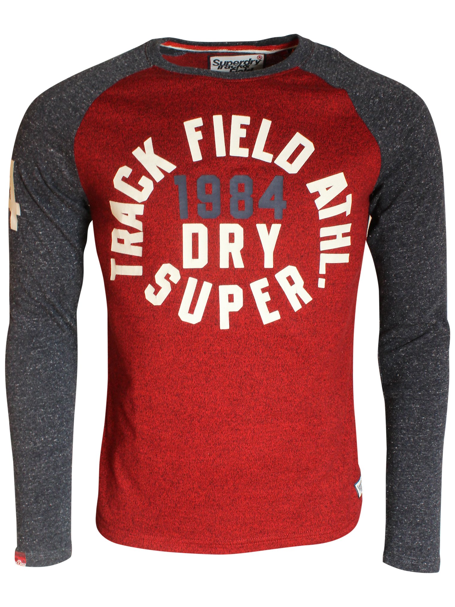 superdry baseball t shirt