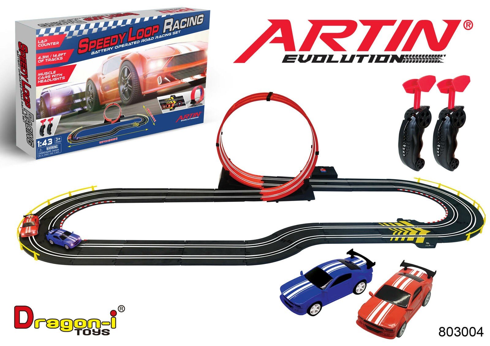 Kop Artin Racing Track W 2 X Loop 6 4 M 096