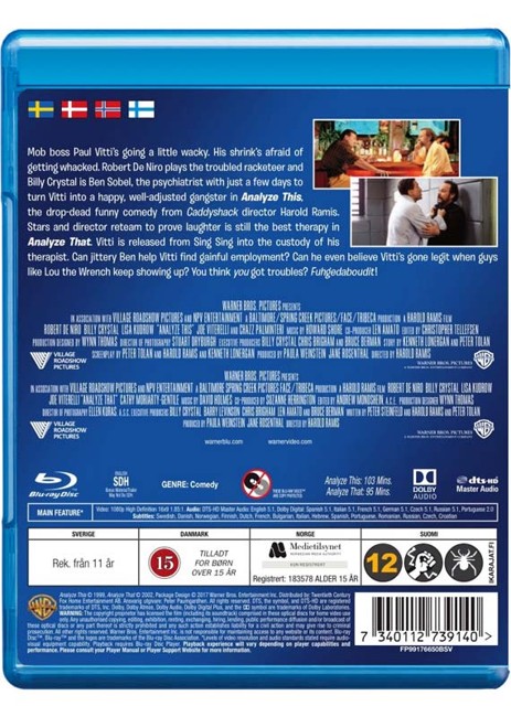 Analyze This / Analyze That (Blu-Ray)