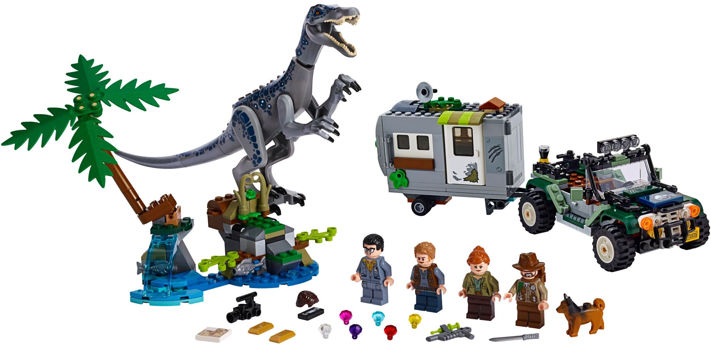 LEGO Jurassic World - Baryonyx Face-Off: The Treasure Hunt (75935)