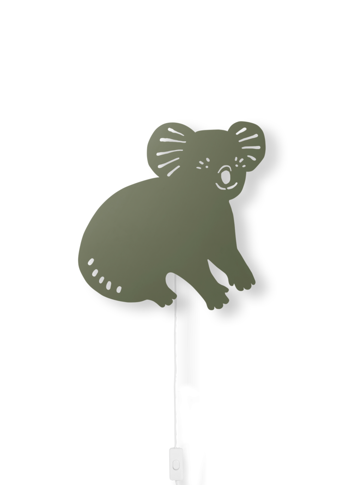 ​Ferm Living - Koala Lamp - Dark Olive (100049417)