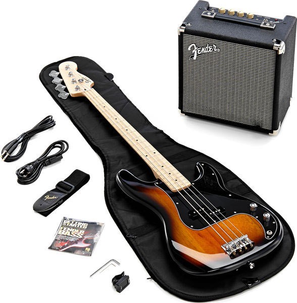 squier bass starter pack