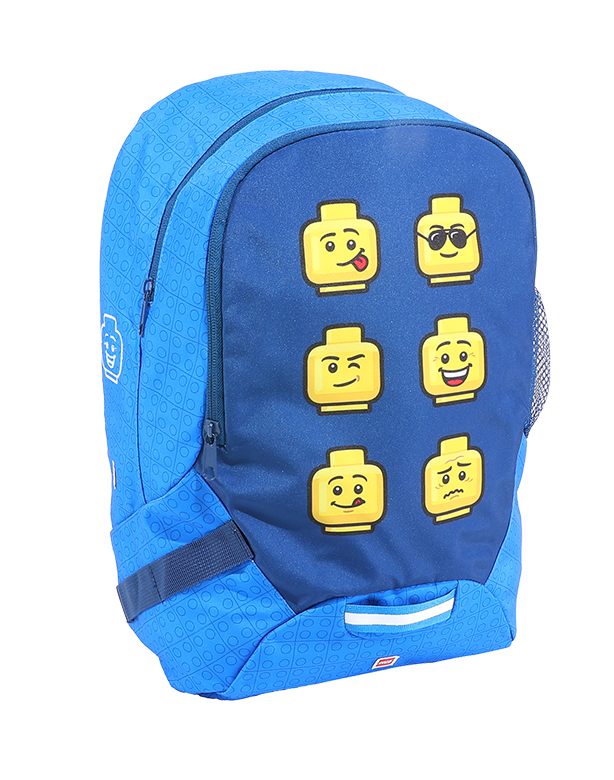 LEGO - School Backpack - Faces - Blue (10048-2006)