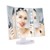 UNIQ® Hollywood Trifold Makeup Mirror With 21 LED Light Bulbs - White thumbnail-3